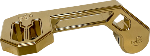 Pro One T-Rex Shorty Shifter Arm Gold `14-22 Touring 500775Tin