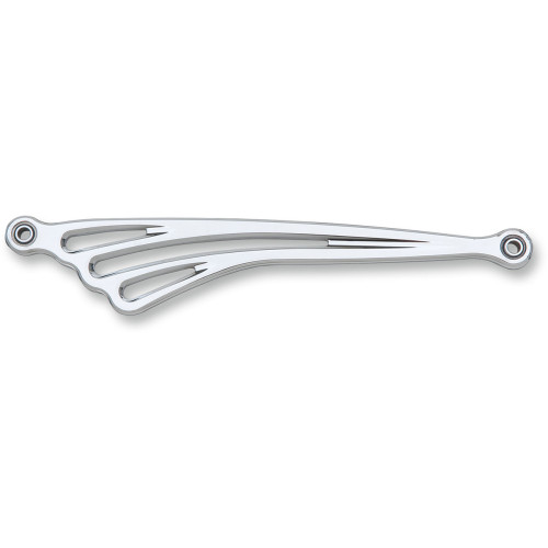 Arlen Ness Shift Rod - Deep Cut - Flat - Chrome 19-912 Arlen Ness Shift Rod - Deep Cut - Flat - Chrome 19-912