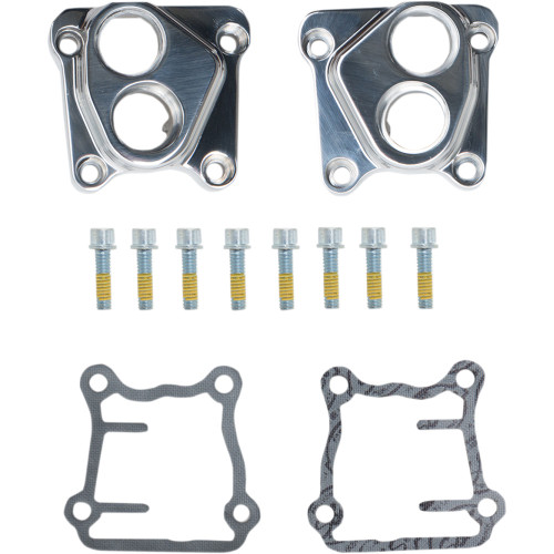 S&S Cycle Billet Tappet Covers - Polished - Twin Cam 33-5601 S&S Cycle Billet Tappet Covers - Polished - Twin Cam 33-5601