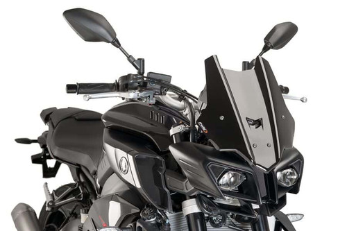 Puig 8917N Windscreen Touring Black Yam