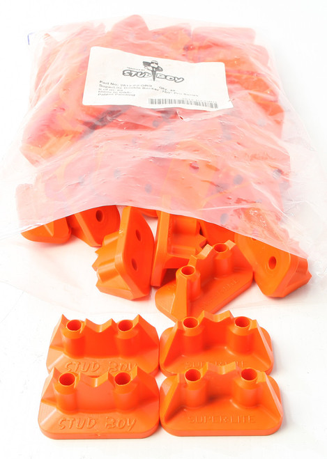 Stud Boy Super-Lite Pro Series Double Backers 0.75" 48/Pk Orange 2512-P2-Org Stud Boy Super-Lite Pro Series Double Backers 0.75" 48/Pk Orange 2512-P2-Org
