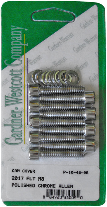 Gardnerwestcott Cam Cover Hardware Kit Flt M8 P-10-48-06 Gardnerwestcott Cam Cover Hardware Kit Flt M8 P-10-48-06