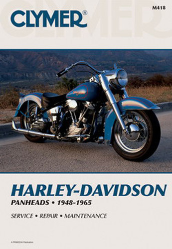 Clymer Repair Manual Harley Panhead Cm418