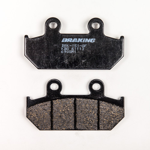 Braking 690Sm1 Brake Pad Set Semi-Metallic