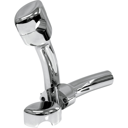 La Choppers Risers - Smooth - Pullback - 5-1/2" - Chrome La-7402-05 La Choppers Risers - Smooth - Pullback - 5-1/2" - Chrome La-7402-05