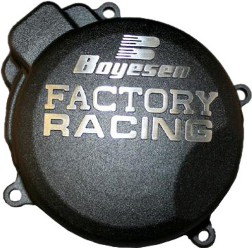 Boyesen Factory Racing Ignition Cover Black Sc-42B