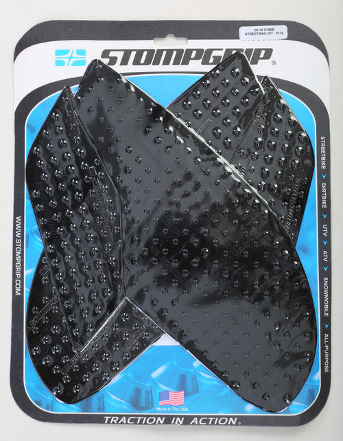 Stompgrip Tank Pad Kit Volcano Black 55-10-0136B Stompgrip Tank Pad Kit Volcano Black 55-10-0136B