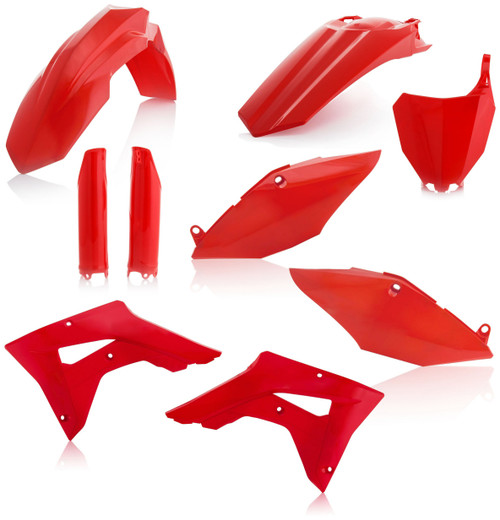 Acerbis 2645470227 Full Plastic Kit Red