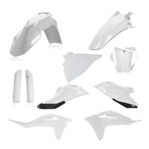 Acerbis 2872791035 Full Plastic Kit Gas/Ktm White/Black