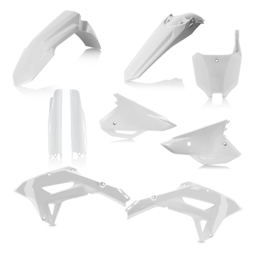 Acerbis 2861800002 Plastic Kit- Full Hon White