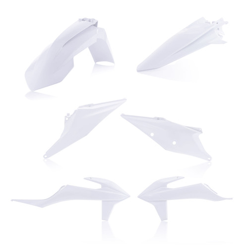 Acerbis 2726506811 Plastic Kit White