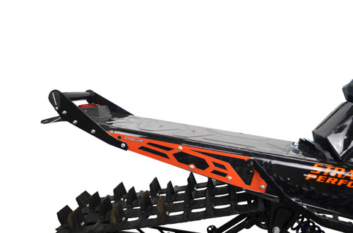 Straightline Hide 'N' Go Rear Bump Black/Orange Pol 182-121-Orange Straightline Hide 'N' Go Rear Bump Black/Orange Pol 182-121-Orange