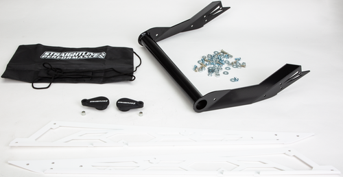 Straightline Hide 'N' Go Rear Bumper Pol 155" White 182-114-White Straightline Hide 'N' Go Rear Bumper Pol 155" White 182-114-White