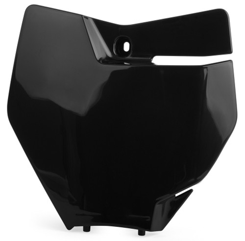 Polisport Front Number Plate Black 8664900003 Polisport Front Number Plate Black 8664900003