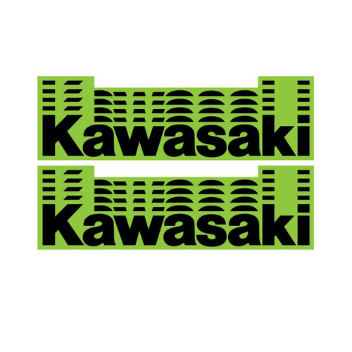 D-Cor 6" Kawasaki Decal 10 Pk 40-20-107 D-Cor 6" Kawasaki Decal 10 Pk 40-20-107