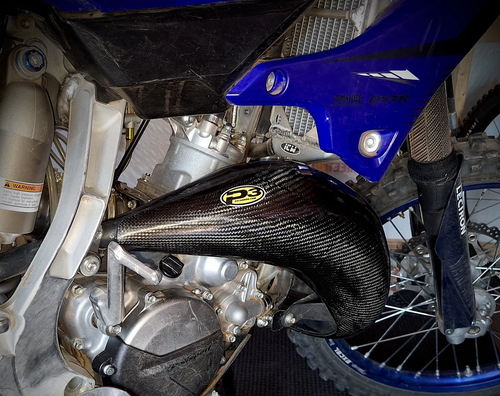 P3 Pipe  Guard  Carbon  Fiber Yam Yz125 107043