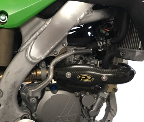 P3 Heat Shield Carbon Stk Pipe Kaw 206056