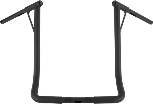 Burly Brand Louie-Bagger 19"Bar 1.25" Tbw Matte Black B12-7006Tb