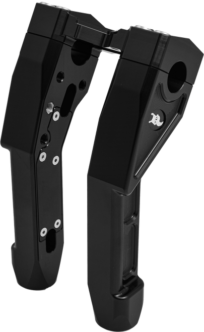 Kens Factory Nl 1-1/8" X-Riser 8" Pull Back Black Kfr-01-1.125