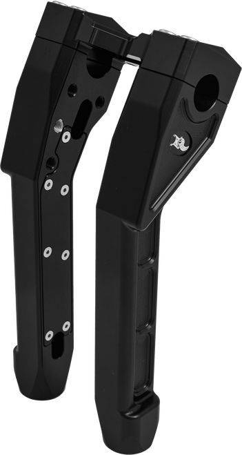 Kens Factory Nl 1-1/8" X-Riser 10" Pull Back Black Kfr-03-1.125