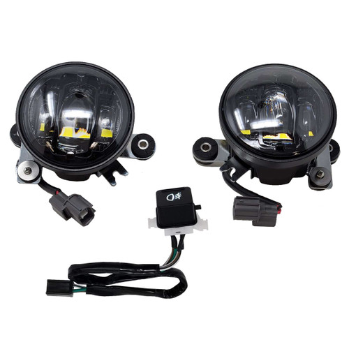 Pathfinder Led Fog Light Kit Black Smoke Lens Hon Fg610Ba Pathfinder Led Fog Light Kit Black Smoke Lens Hon Fg610Ba