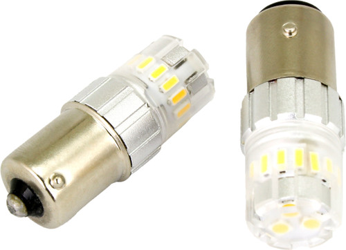 Cyron Led Bulb 1156 Amber Pair 6W/Bulb Smd Omni Directional Ab1156E-A