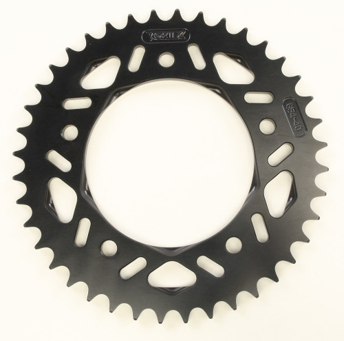Vortex 654K-40 Rear F5 Sprocket Aluminum 40T-525 Blk Hc Yam