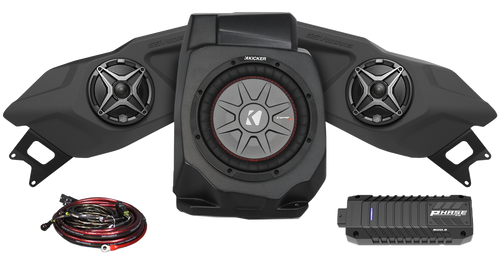 Ssv Works 220-Rz5-Q3Arc 3 Speaker Plug And Play Kit Ride Command