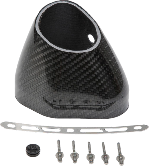 Yoshimura Ym7-Cfl-01-K End Cap Kit Left Side R77 Lh Cf Flared