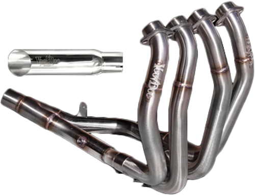 Voodoo Shorty Full Exhaust System 4 Into 1 Polished Busa Vefswtbusam2P Voodoo Shorty Full Exhaust System 4 Into 1 Polished Busa Vefswtbusam2P