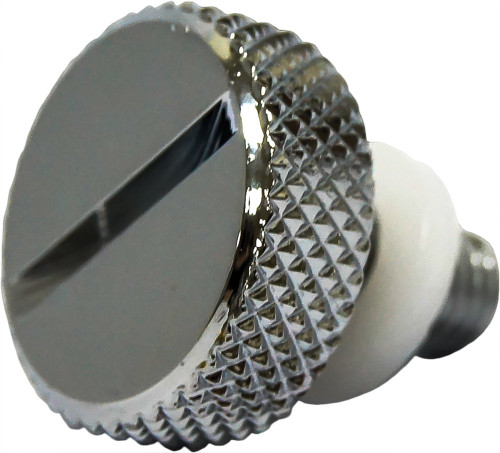 Harddrive 05-096 Quarter Turn Thumb Screw 1/4-28 Chrome