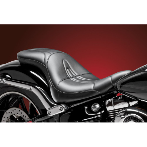 Le Pera Sorrento 2-Up Seat - Stitched - Black - Fxsb '13-'17 Lkb-900 Le Pera Sorrento 2-Up Seat - Stitched - Black - Fxsb '13-'17 Lkb-900