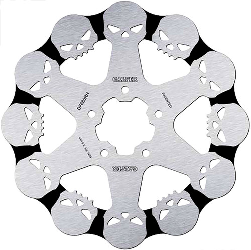 Galfer Rotor 11.5" Solid Skull Fr Stainless Df680Rh Galfer Rotor 11.5" Solid Skull Fr Stainless Df680Rh
