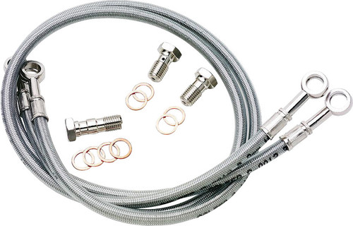 Galfer Brake Line Front Silver Suzuki Fk003D436-3 Galfer Brake Line Front Silver Suzuki Fk003D436-3