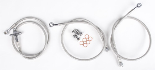 Streamline Ltr450-F-2 Brakeline Front Suzuki +2"