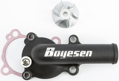 Boyesen Waterpump Cover & Impeller Kit Black Wpk-18Ab Boyesen Waterpump Cover & Impeller Kit Black Wpk-18Ab