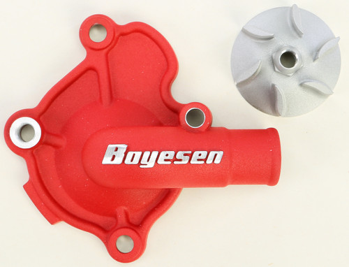 Boyesen Waterpump Cover & Impeller Kit Red Wpk-07Ar Boyesen Waterpump Cover & Impeller Kit Red Wpk-07Ar