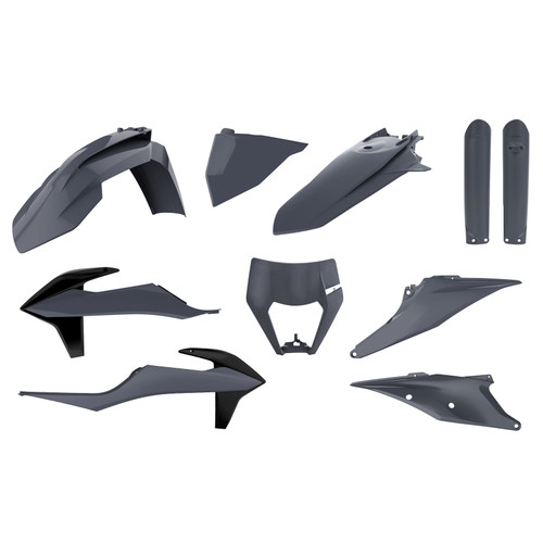 Polisport Enduro Kit With Mask Nardo Grey Ktm 90917 Polisport Enduro Kit With Mask Nardo Grey Ktm 90917