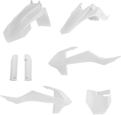 Acerbis 2791520002 Full Plastic Kit White