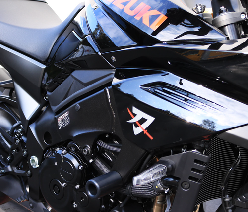 Shogun Frame No Cut Sliders Black Suz 750-5659 Shogun Frame No Cut Sliders Black Suz 750-5659