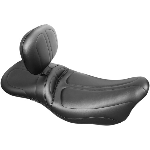 Le Pera Maverick Daddy Long Legs Seat - With Backrest - Black - Stitched - Fl '08-'23 Lk-957Dltbr Le Pera Maverick Daddy Long Legs Seat - With Backrest - Black - Stitched - Fl '08-'23 Lk-957Dltbr