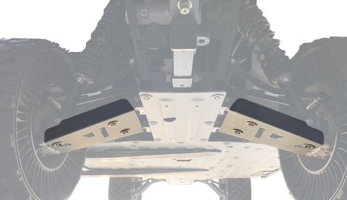 Rival Powersports Usa Rear A Arm Guards 2444.8164.1 Rival Powersports Usa Rear A Arm Guards 2444.8164.1