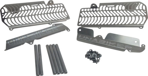 Unabiker Yyz250F6-A Radiator Guards Yamaha Yz250F Natural