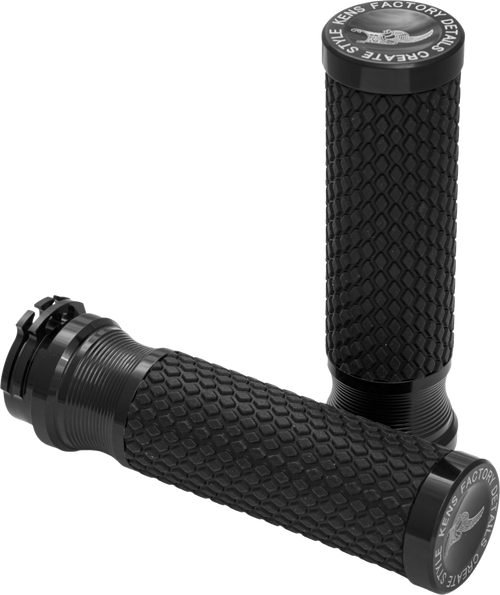 Kens Factory Nl Grips Course Knurl Cable 1" Kfg-04