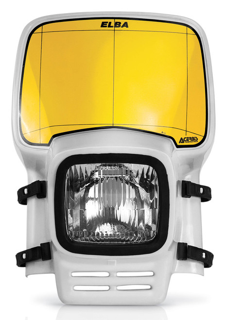 Acerbis 2633050002 Headlight Elba 2 White 12V/35W