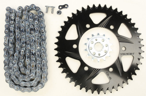 Vortex Ck4262 Sprocket/Chain Kit Stl/Alu 14/46T Blk Sx3 520-106L Blk