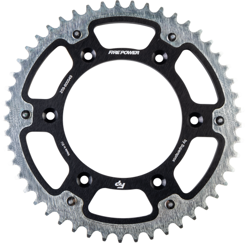 Fire Power Fph-8000-49-Blk Rear Sprocket Hybrid 49T Blk/Sil
