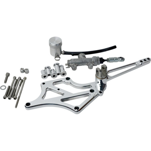 Speed Merchant Mid-Controls - Without Pegs - Polished - Fl '17-'22 Sm-M8Flmidwop-P