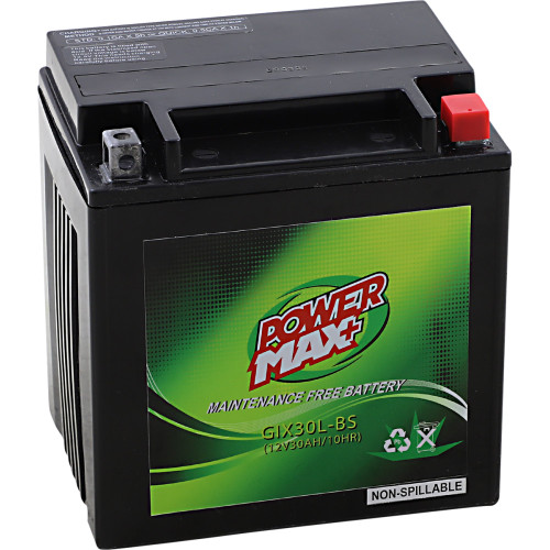 Power Max Gix30L-Bs Battery Gix30L