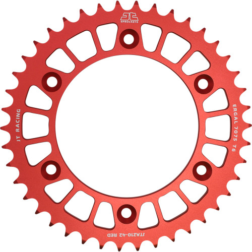 Jt Sprockets Jta210.42Red Sprocket Rl 42T Hon Red